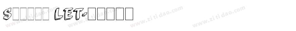 Savogo LET字体转换